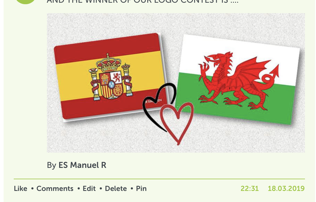 CONCURSO DE LOGOS DEL PROYECTO  E-TWINNING “LET´S GET TO KNOW EACH OTHER”